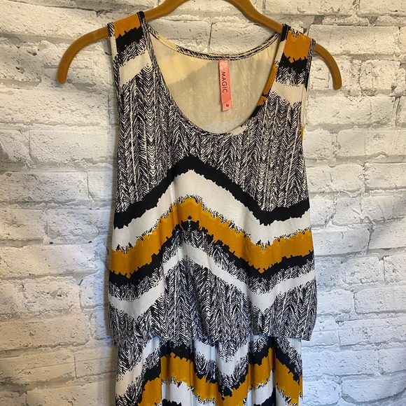 Multicolored maxi dress - Picture 3 of 4